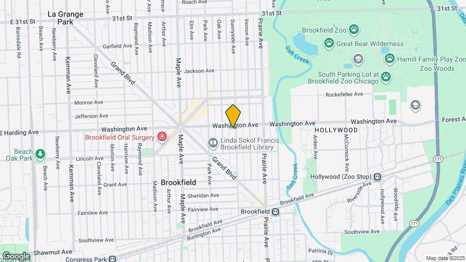 3508 Sunnyside Ave Mapa y Detalles de la Ubicación