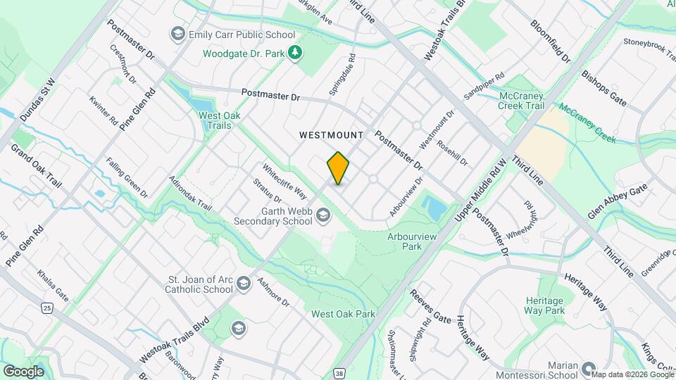 2261 Arbourview Dr Map and Location Details