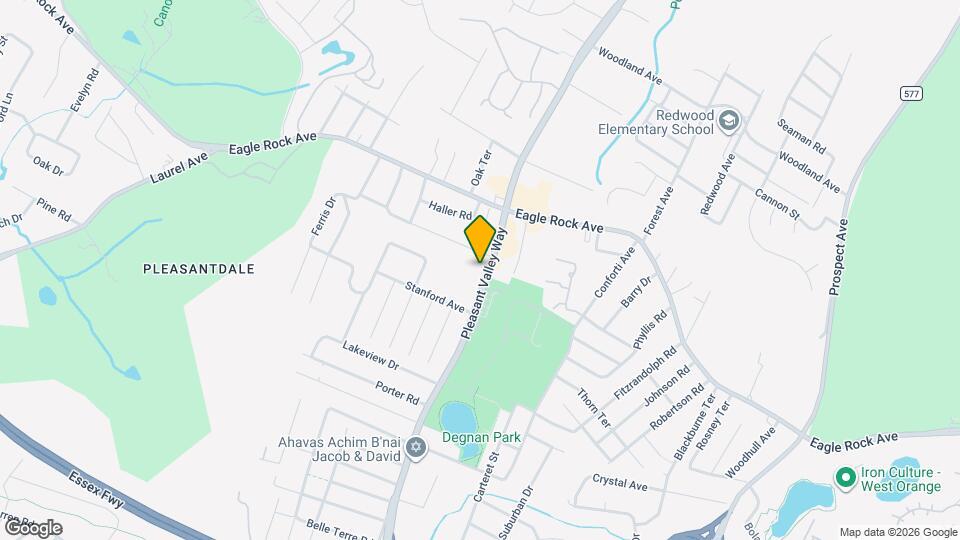 521 Pleasant Valley Way Map and Location Details