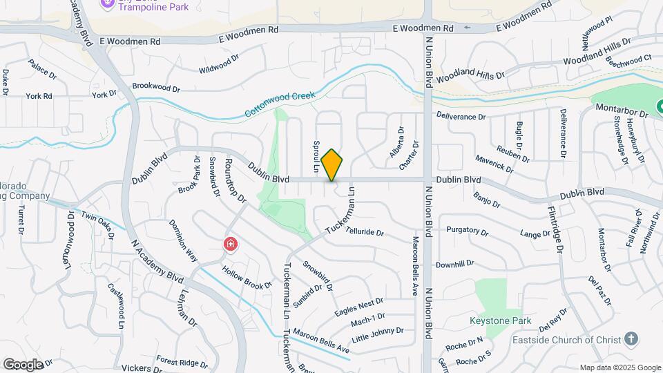 6470 McNichols Ct Map and Location Details