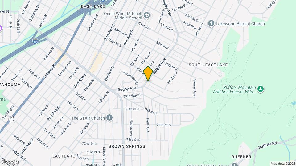 740 78th St S Map and Location Details