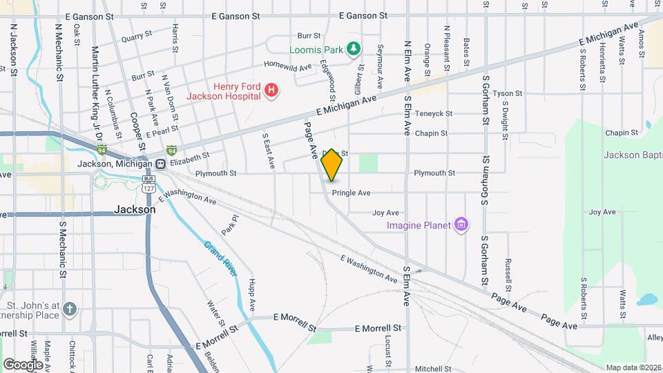 1206 Pringle Ave Map and Location Details