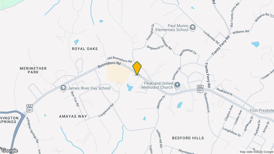 4801 Boonsboro Rd Map and Location Details