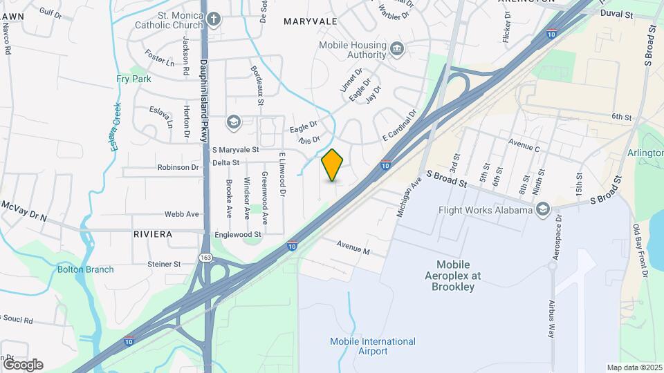 1352 E Gulf Field Dr Map and Location Details