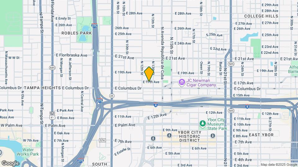 1211 E 17th Ave-Unit -2 Map and Location Details