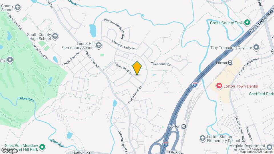 8186 Paper Birch Dr Map and Location Details