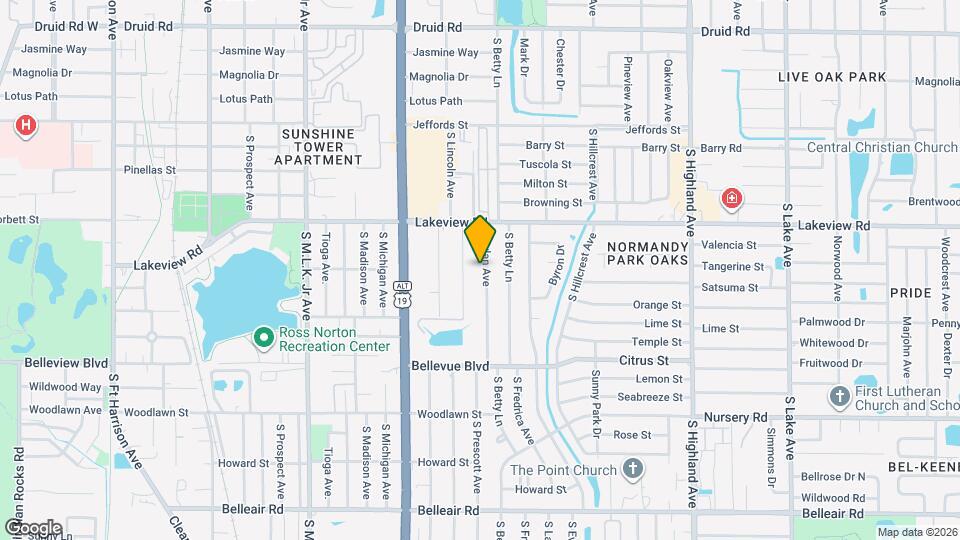 1348 Boylan Ave Map and Location Details