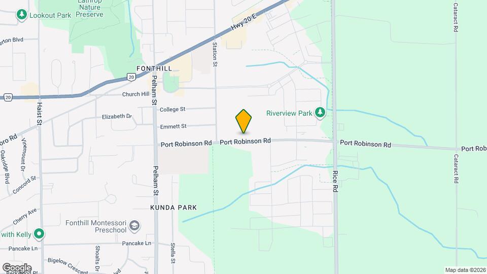 97 Port Robinson Rd Map and Location Details