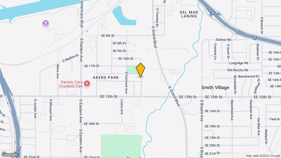 2525 SE 13th St Map and Location Details