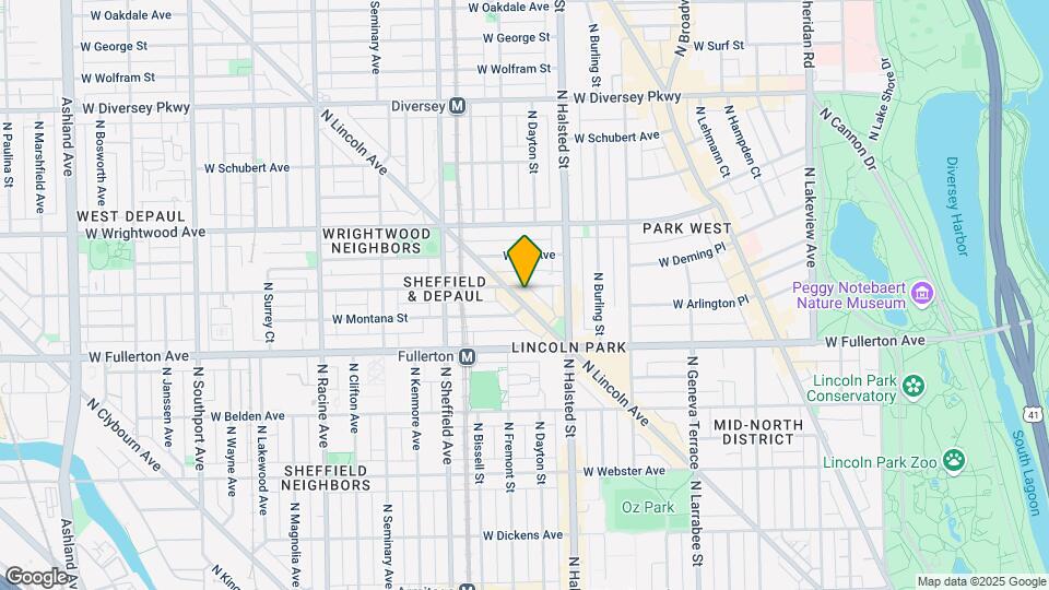 2465 N Lincoln Ave, Unit 3 Mapa y Detalles de la Ubicación