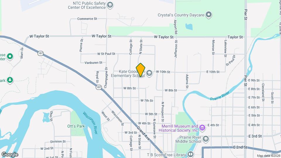 811 N State St Map and Location Details