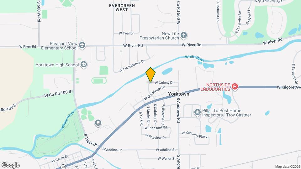 1300 S Colony Dr Map and Location Details