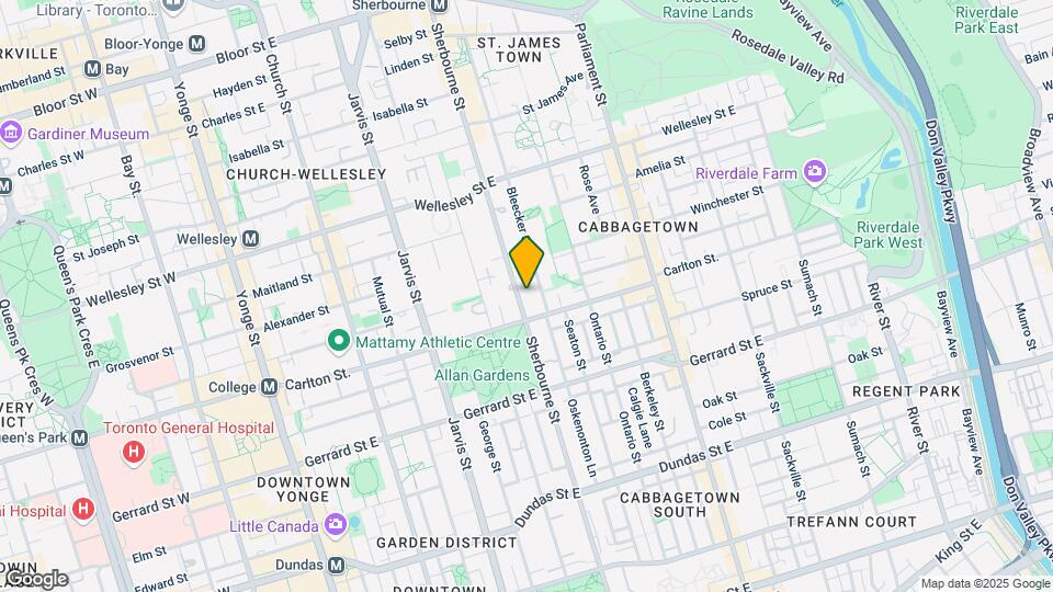 383-387 Sherbourne St Map and Location Details