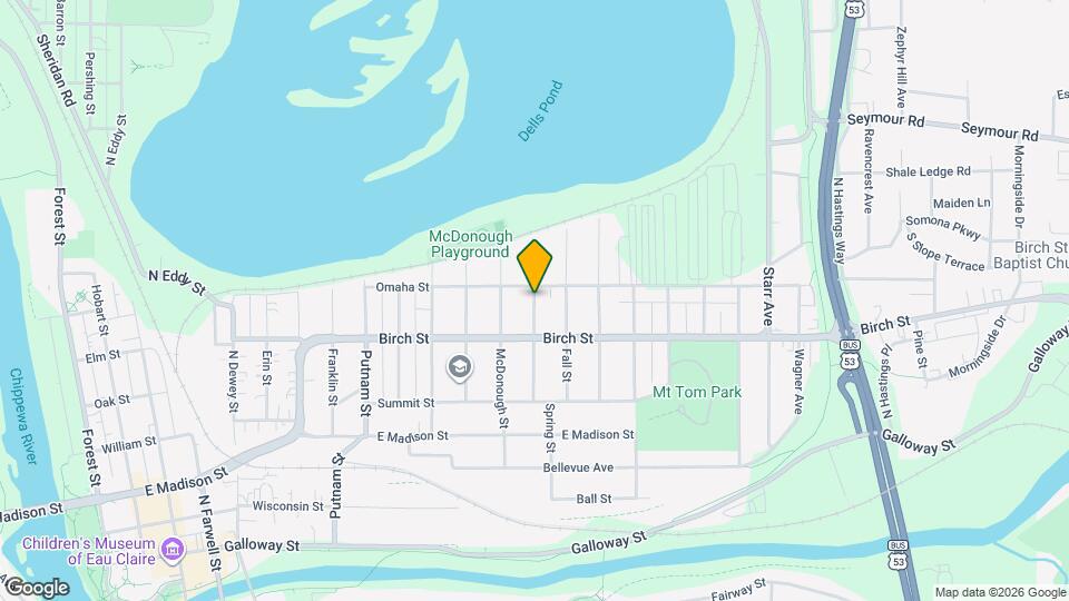 633 Spring St Map and Location Details