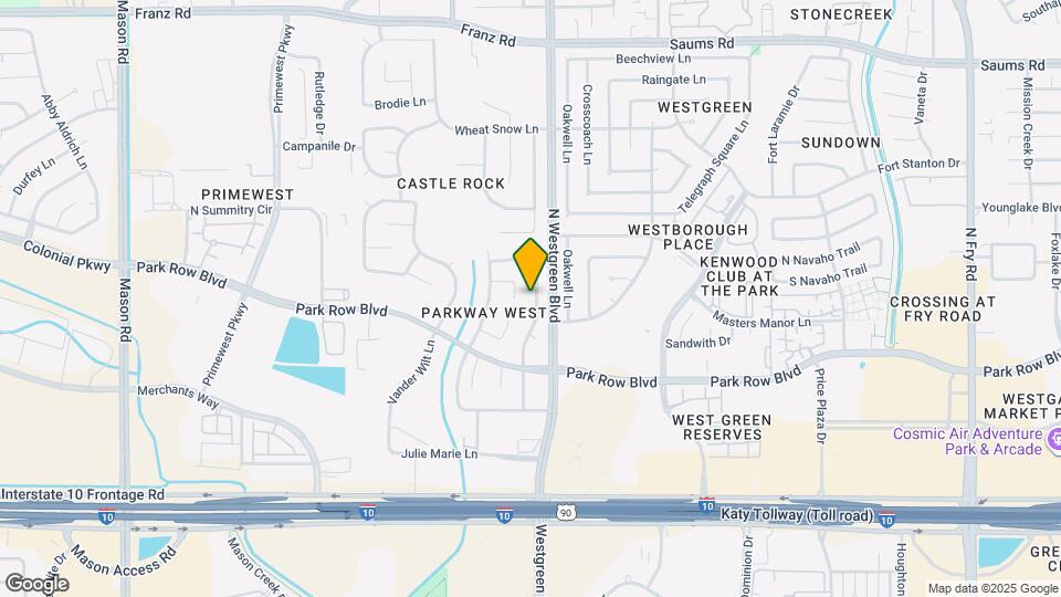 1747 Brickarbor Dr Map and Location Details