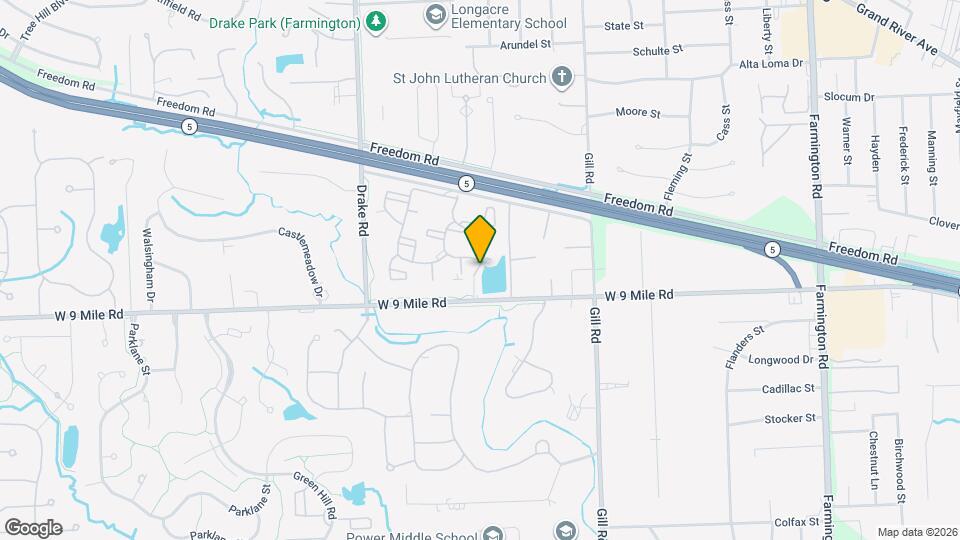 Fairmont Park Apartment Map and Location Details