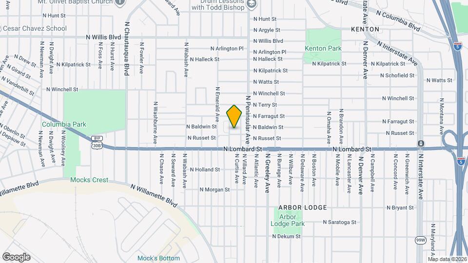 3133-3137-3137 N Russet St Map and Location Details