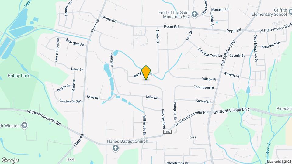 1841 Fairview Blvd Mapa y Detalles de la Ubicación