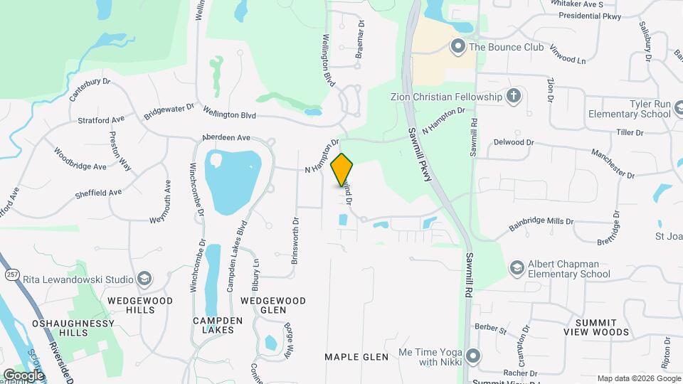 10778 Southwind Dr Map and Location Details