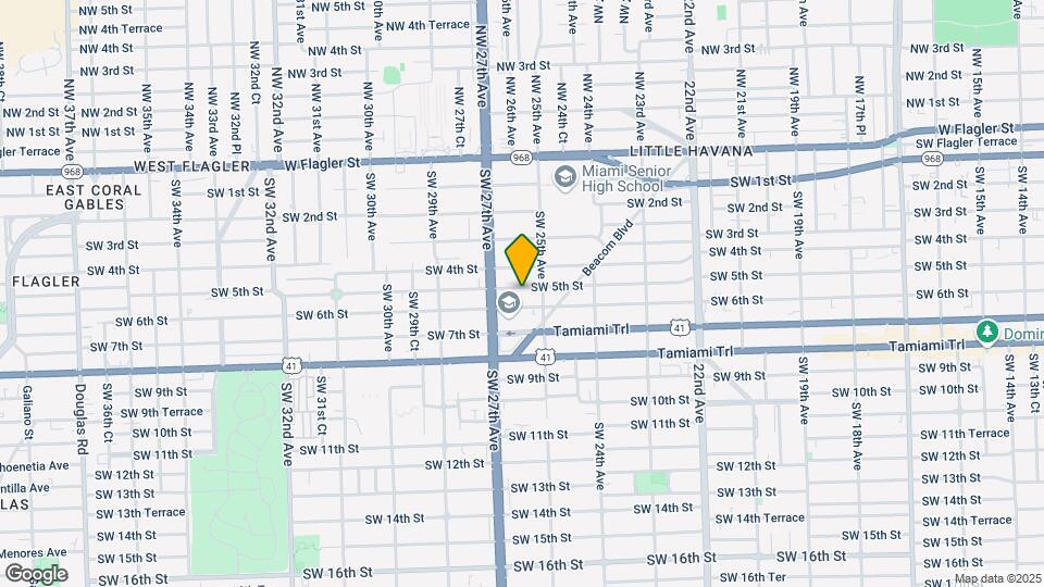 2538 SW 5th St Map and Location Details