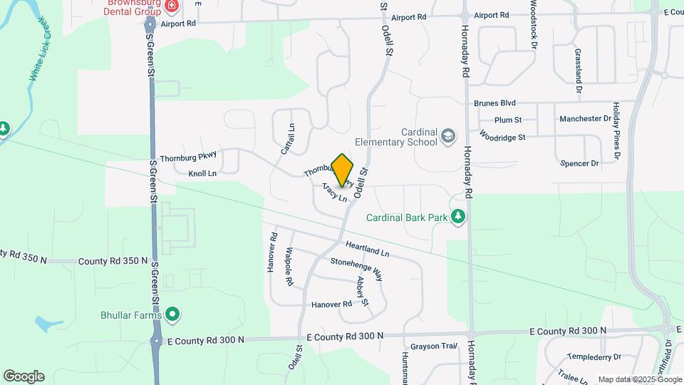 540 Tracy Ln Map and Location Details