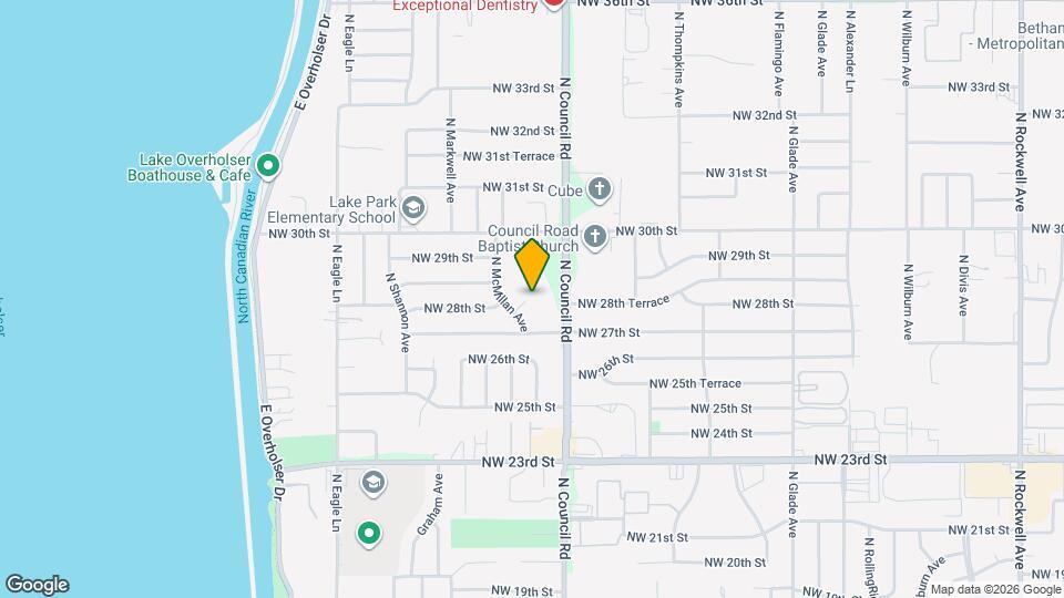 2820 N McMillan Ave Mapa y Detalles de la Ubicación