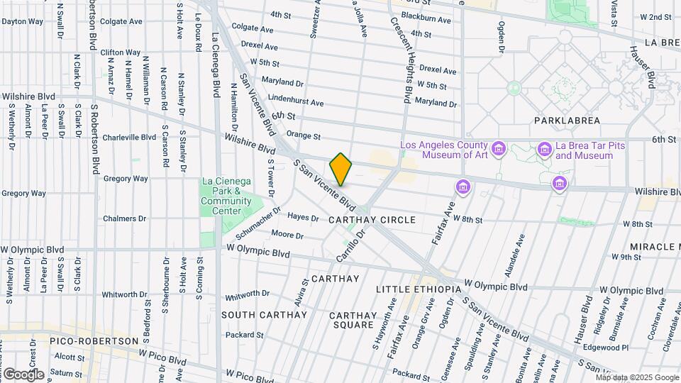 6510 W Olympic Blvd Map and Location Details