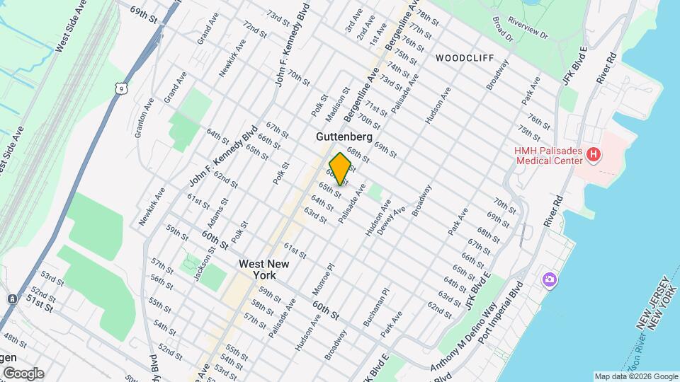 418 65th St Map and Location Details