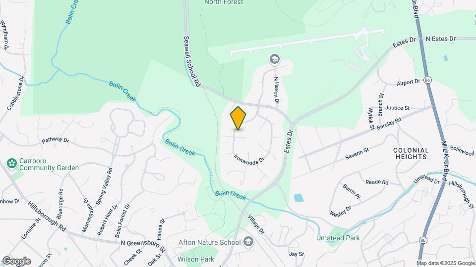 129 Ironwoods Dr Map and Location Details