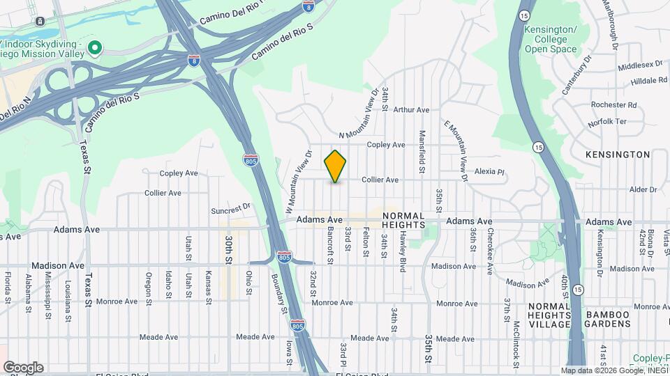 4767 Bancroft St Map and Location Details