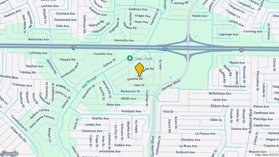 5325 Ocarina Rd Map and Location Details