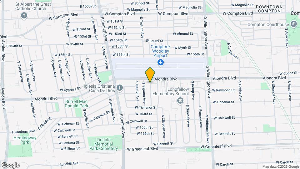 913 S Harlan Ave Map and Location Details