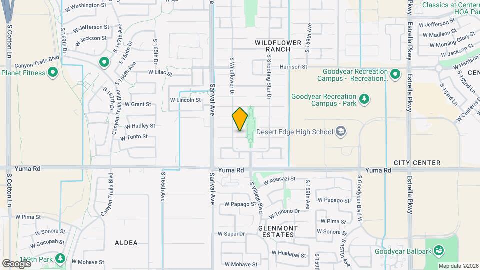 16176 W Tonto St Map and Location Details