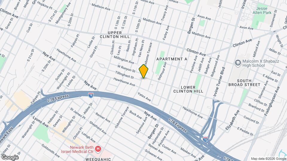 128 Osborne Terrace, Unit Unit 2 Map and Location Details