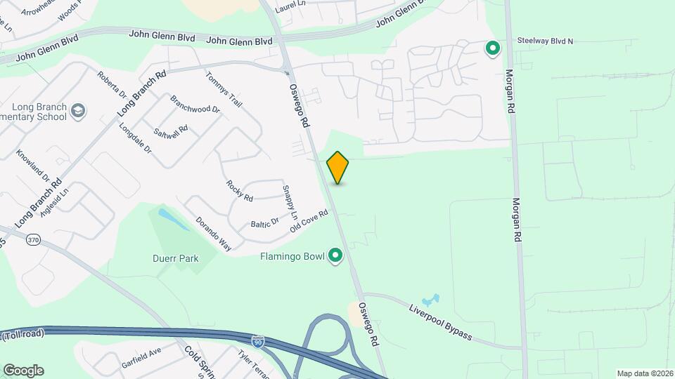 7310 Oswego Rd Map and Location Details