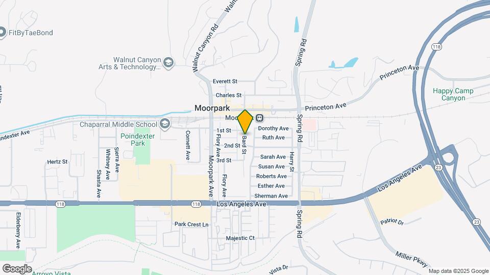 450 Bard St Map and Location Details