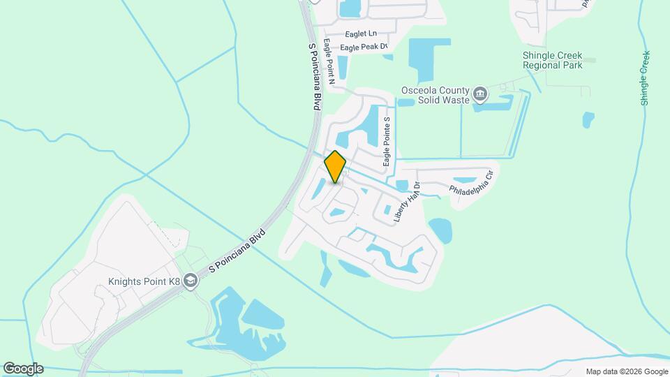 1106 S Beach Cir Map and Location Details
