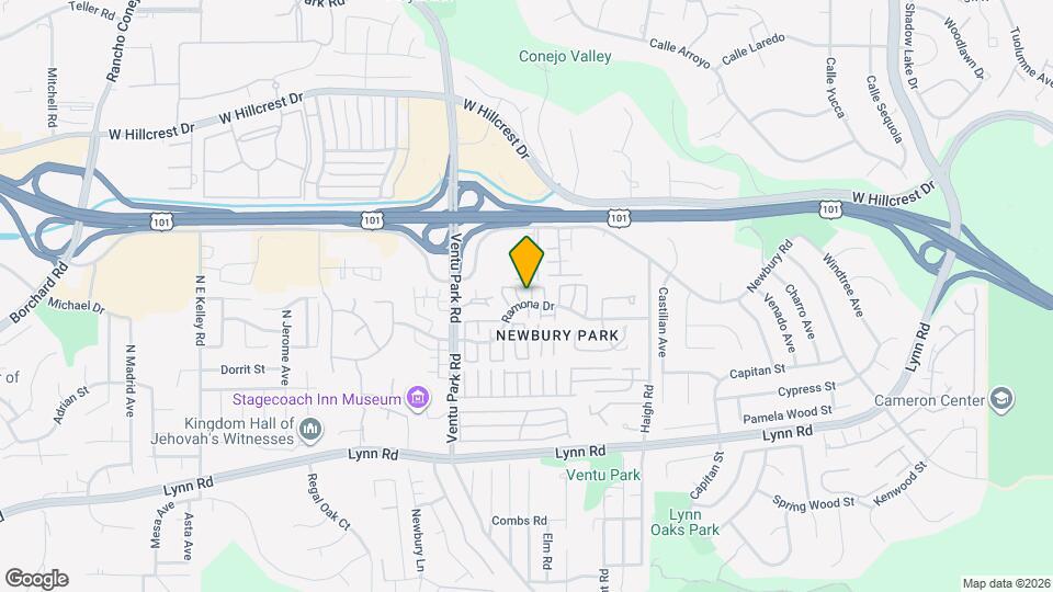 1299 Ramona Dr Map and Location Details