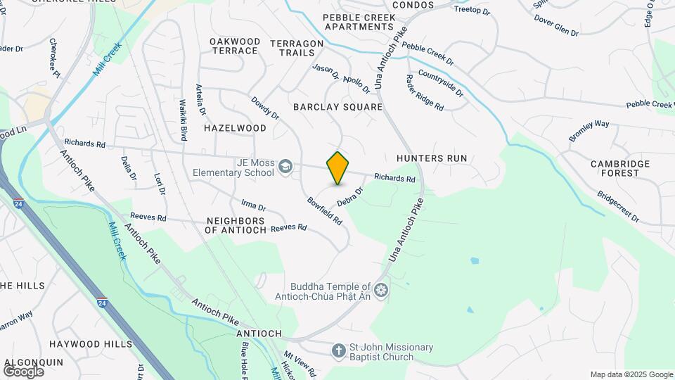 709 Bowfield Ct Map and Location Details