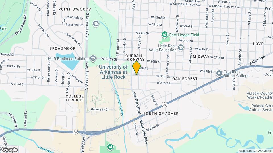 3000 S Tyler St Mapa y Detalles de la Ubicación