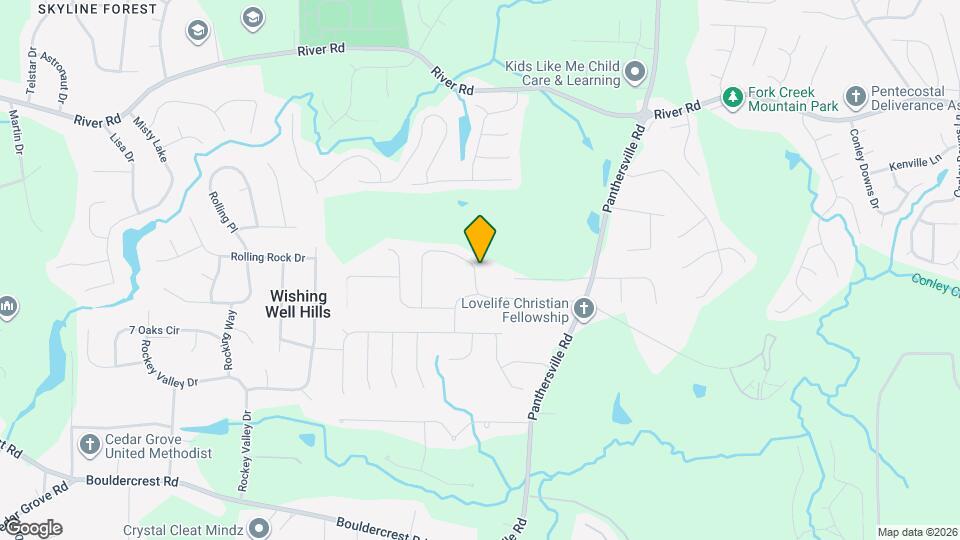 2540 Tolliver Dr Mapa y Detalles de la Ubicación