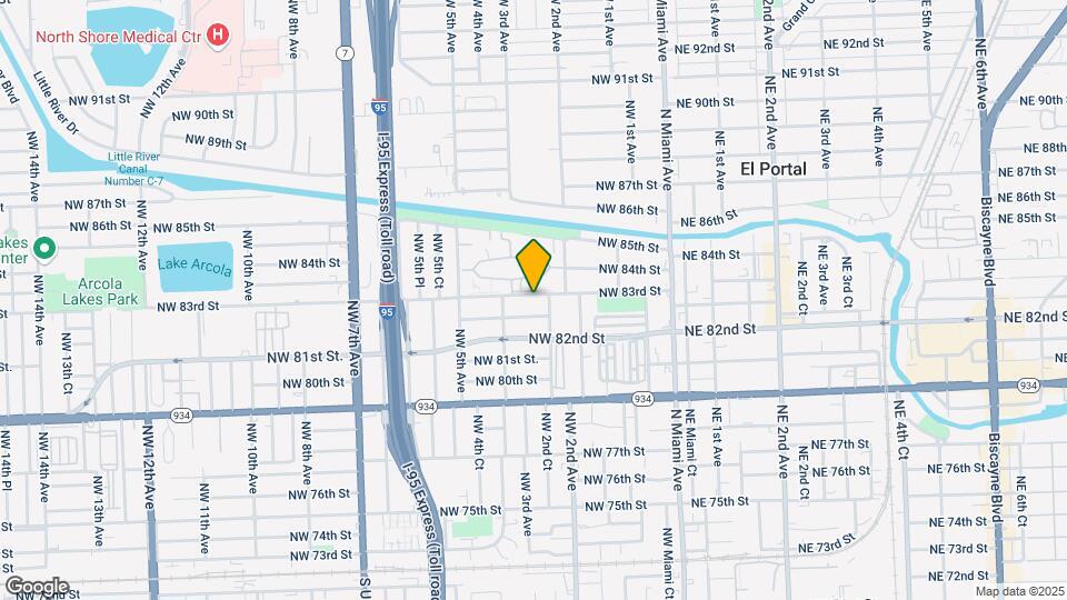320 NW 83rd St Map and Location Details
