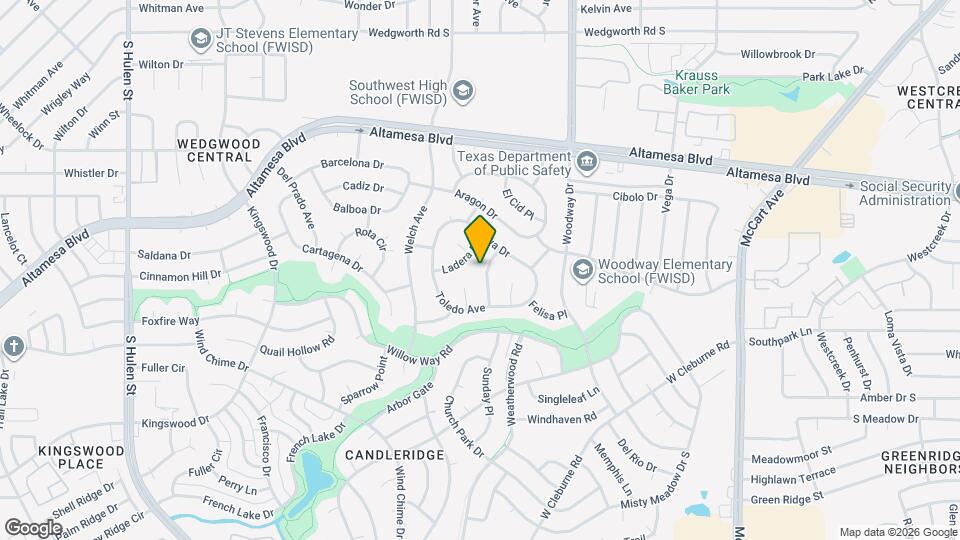 6712 Santiago Ave Map and Location Details