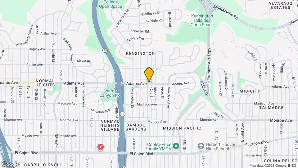 4175-4175 Adams Ave Map and Location Details