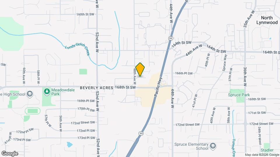 4716 167th St SW Map and Location Details