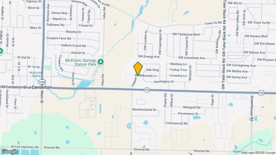 862 Oakwood Ln Map and Location Details