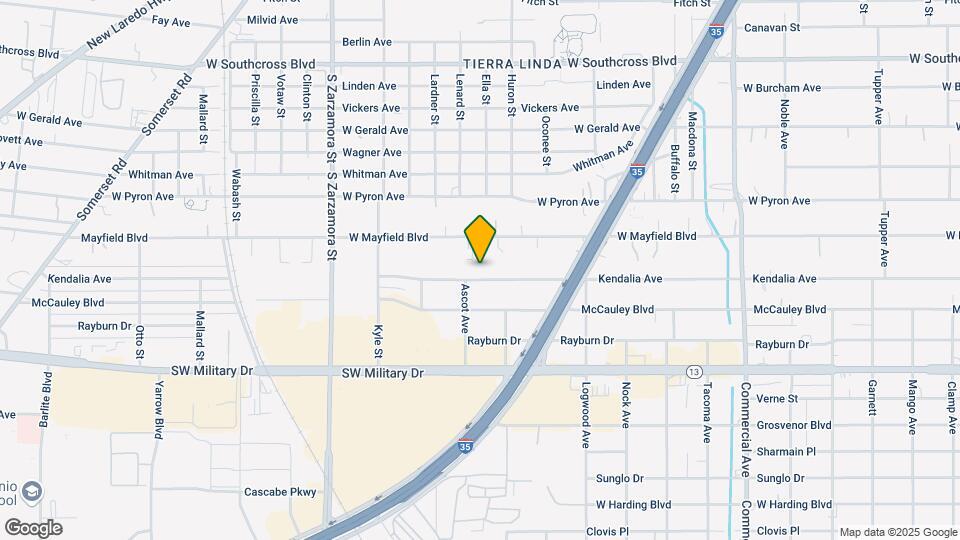 1231 Kendalia Ave Map and Location Details