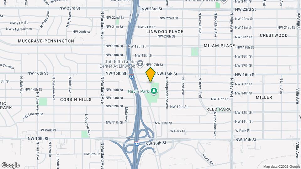 3400 NW 15th St Map and Location Details