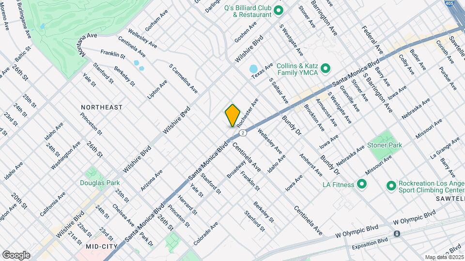 1353 S. Carmelina Ave (UDA08) Mapa y Detalles de la Ubicación