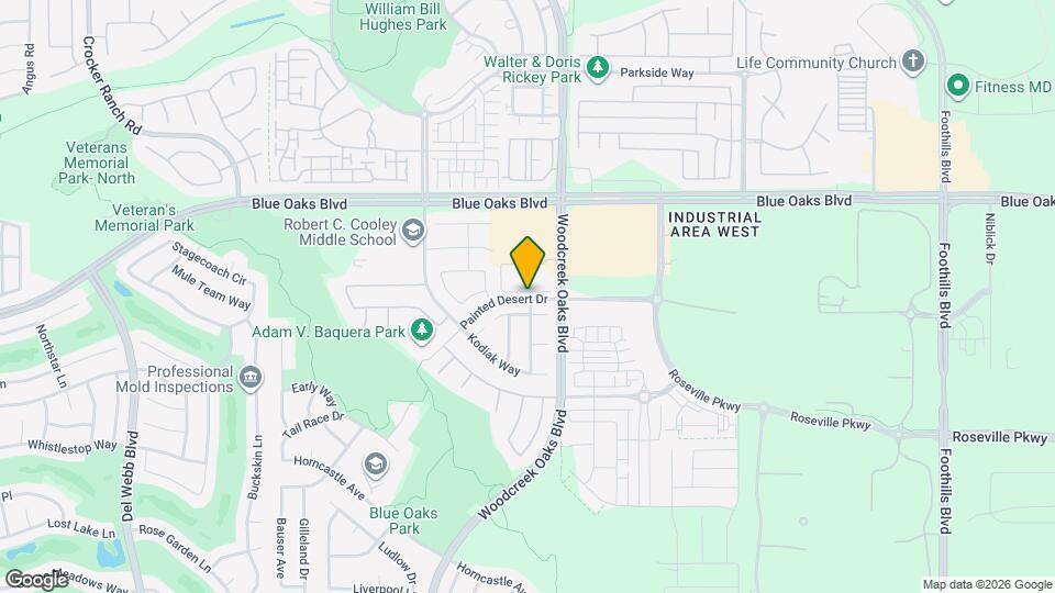 Crocker Oaks Apartments Map and Location Details